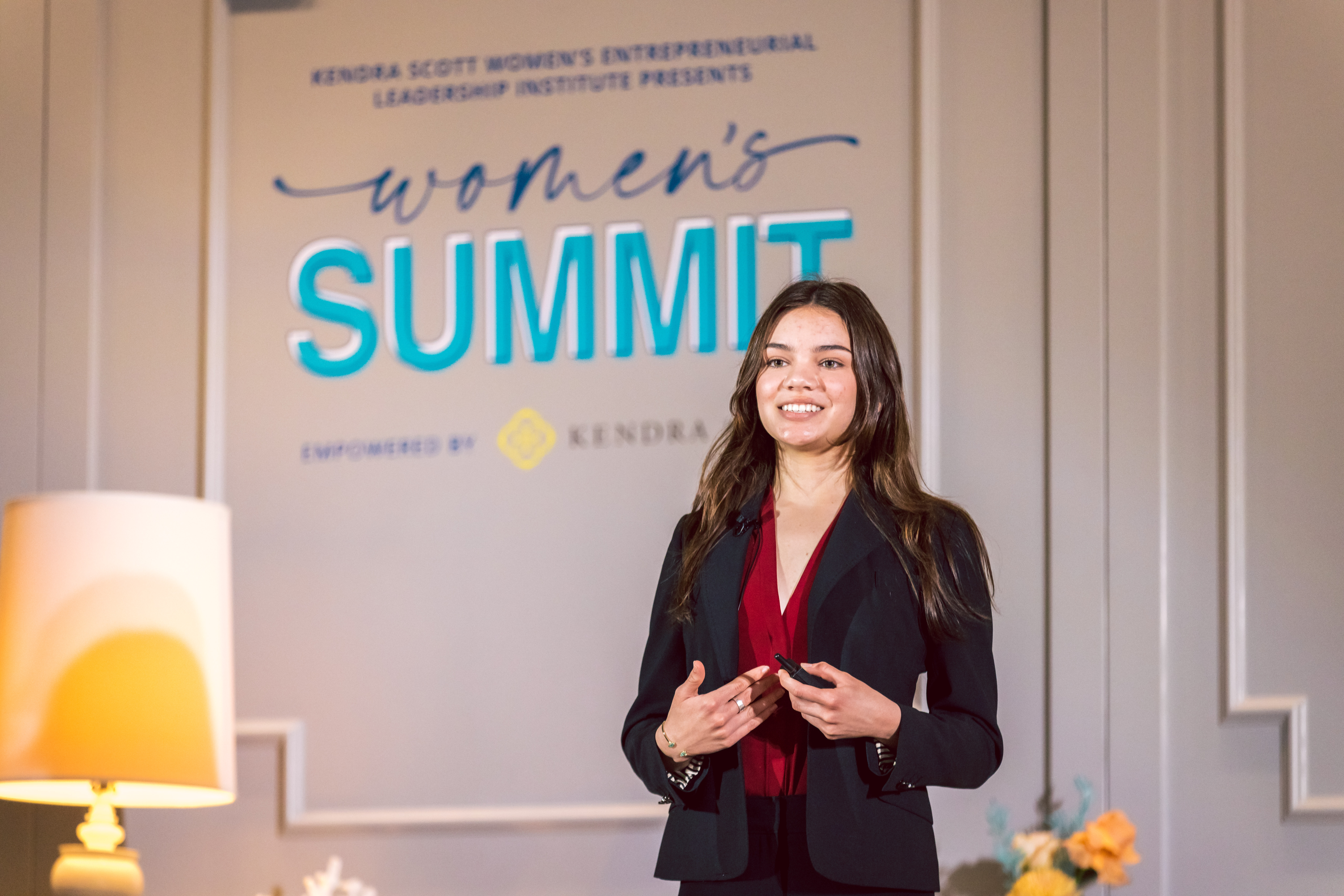 loquilab founder speaking at women's summit