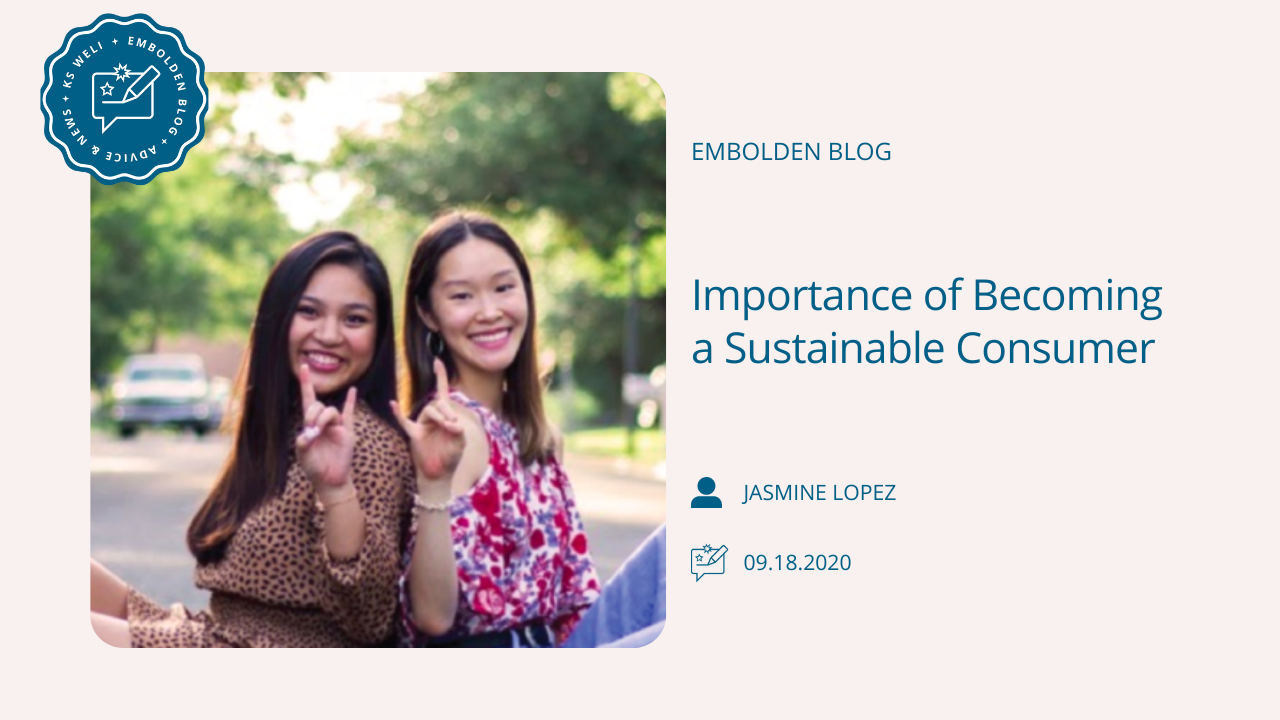 Importance of Becoming a Sustainable Consumer