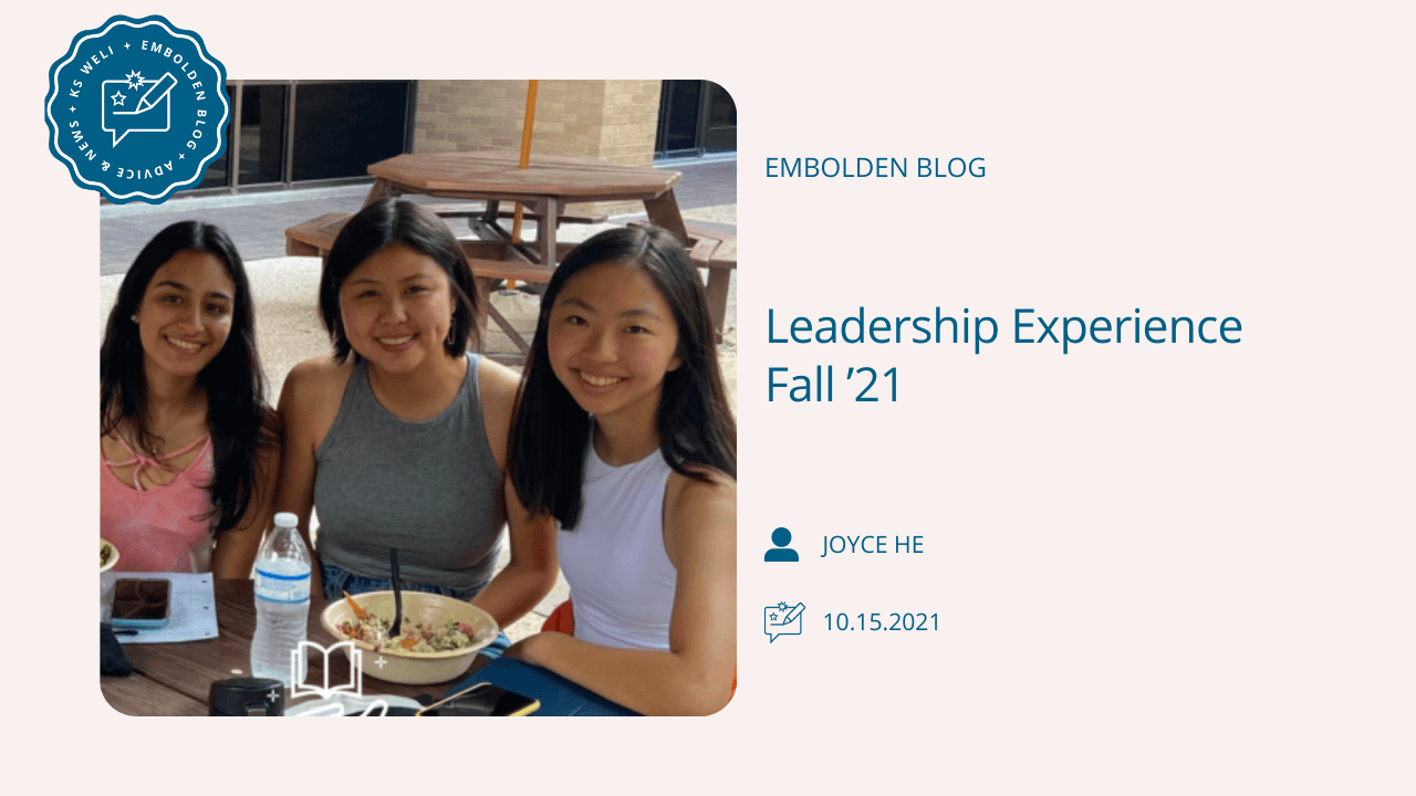 Leadership Experience Fall '21
