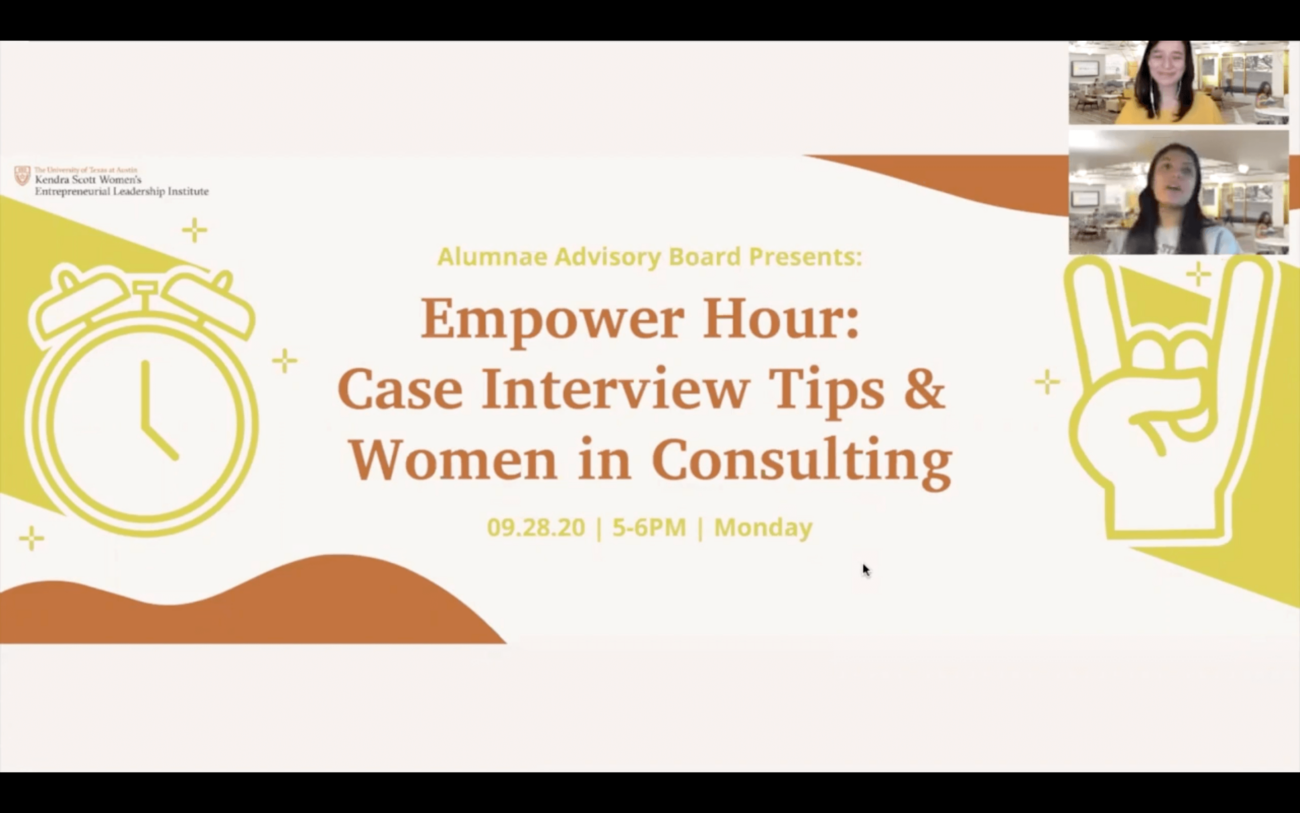 Empower Hour: Case Interview Tips & Women in Consulting (Part 1)