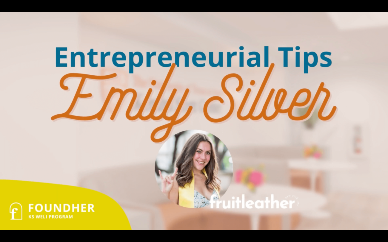 Entrepreneurial Tips With FoundHER Emily Silver _ FruitleatherNYC