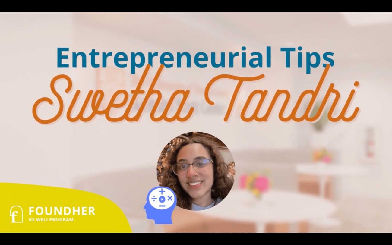 Entrepreneurial Tips With Swetha Tandri _ Melodies For Math