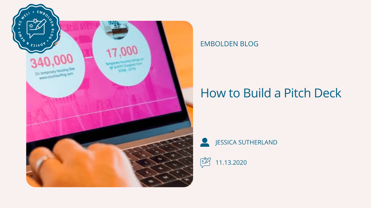 How to Build a Pitch Deck