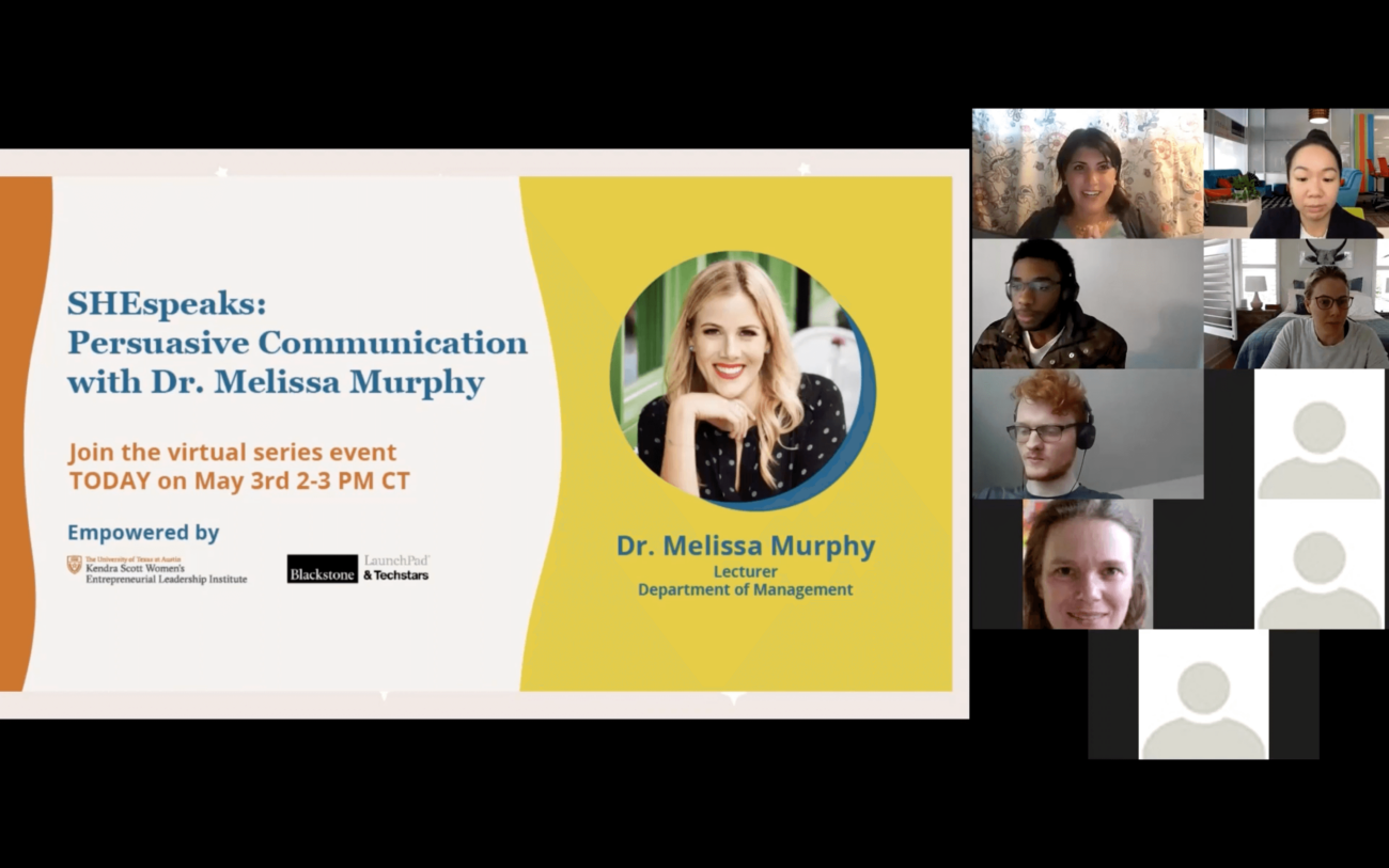 SHEspeaks: Persuasive Communication with Dr. Melissa Murphy