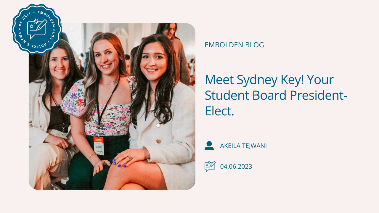Meet Sydney Key! Your Student Board President-Elect