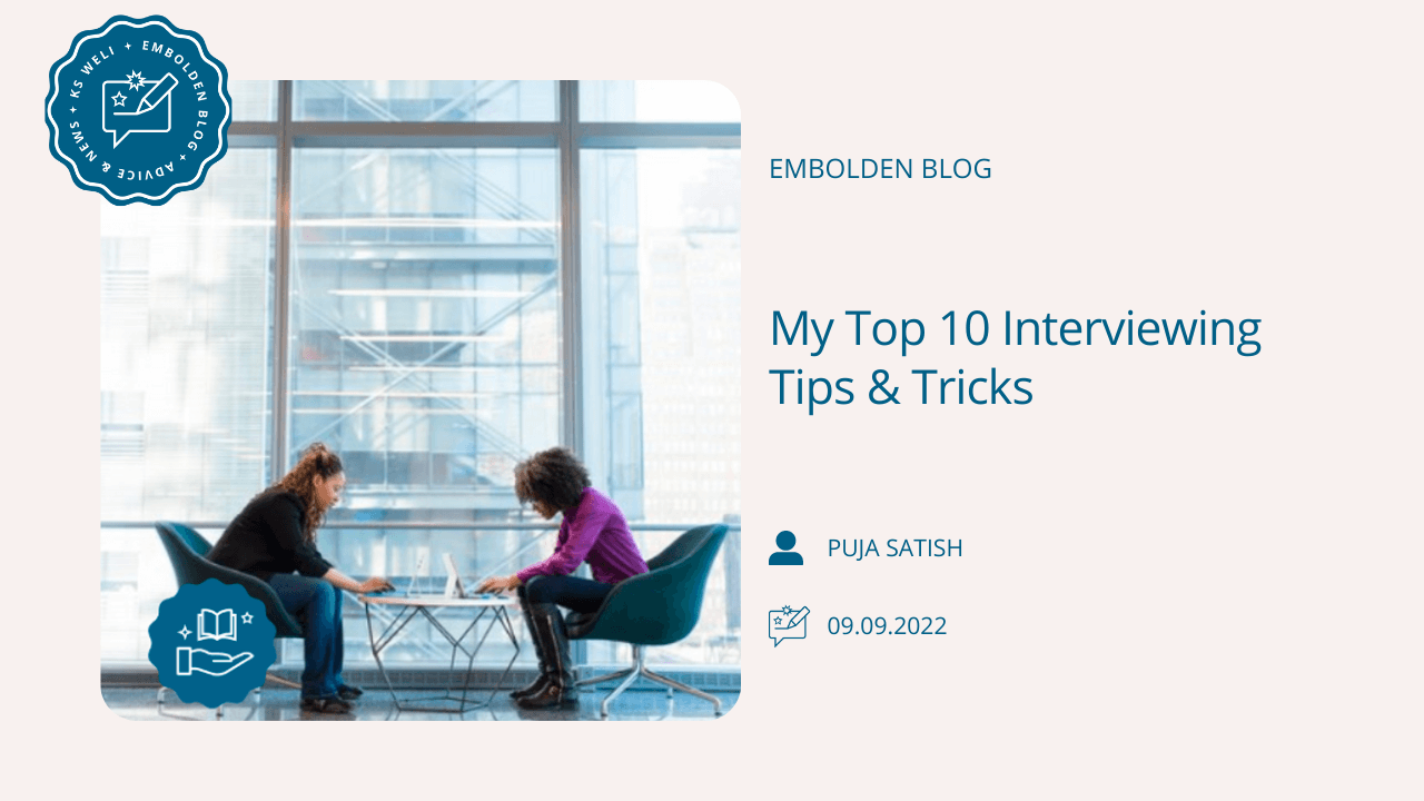 My Top 10 Interviewing Tips & Tricks