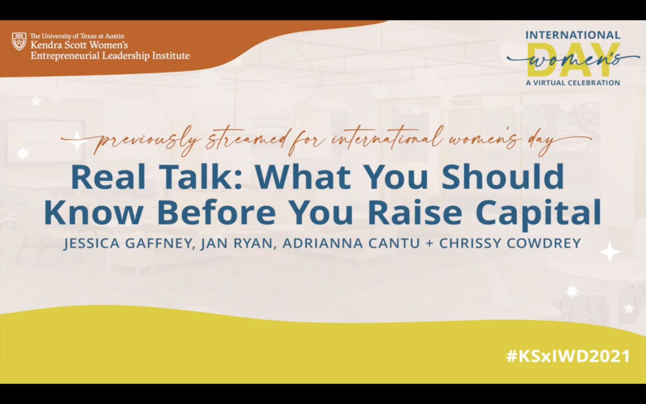 Real Talk_ What You Should Know Before You Raise Capital