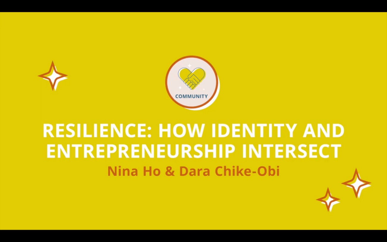 Resilience: How to Identity and Entrepreneurship Intersect