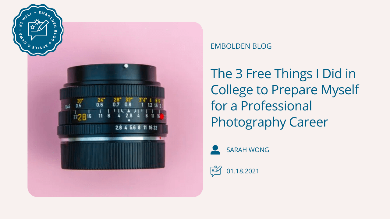 The 3 Free Things I Did in College to Prepare Myself for a Professional Photography Career