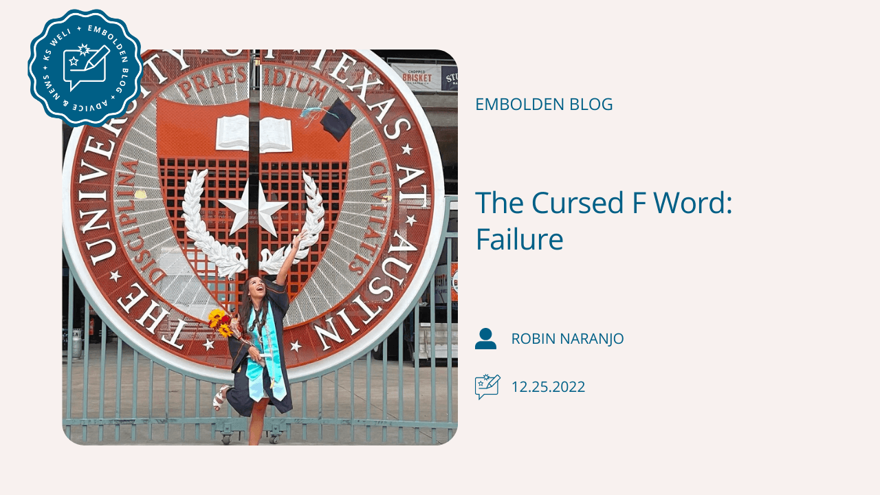 The Cursed F Word: Failure