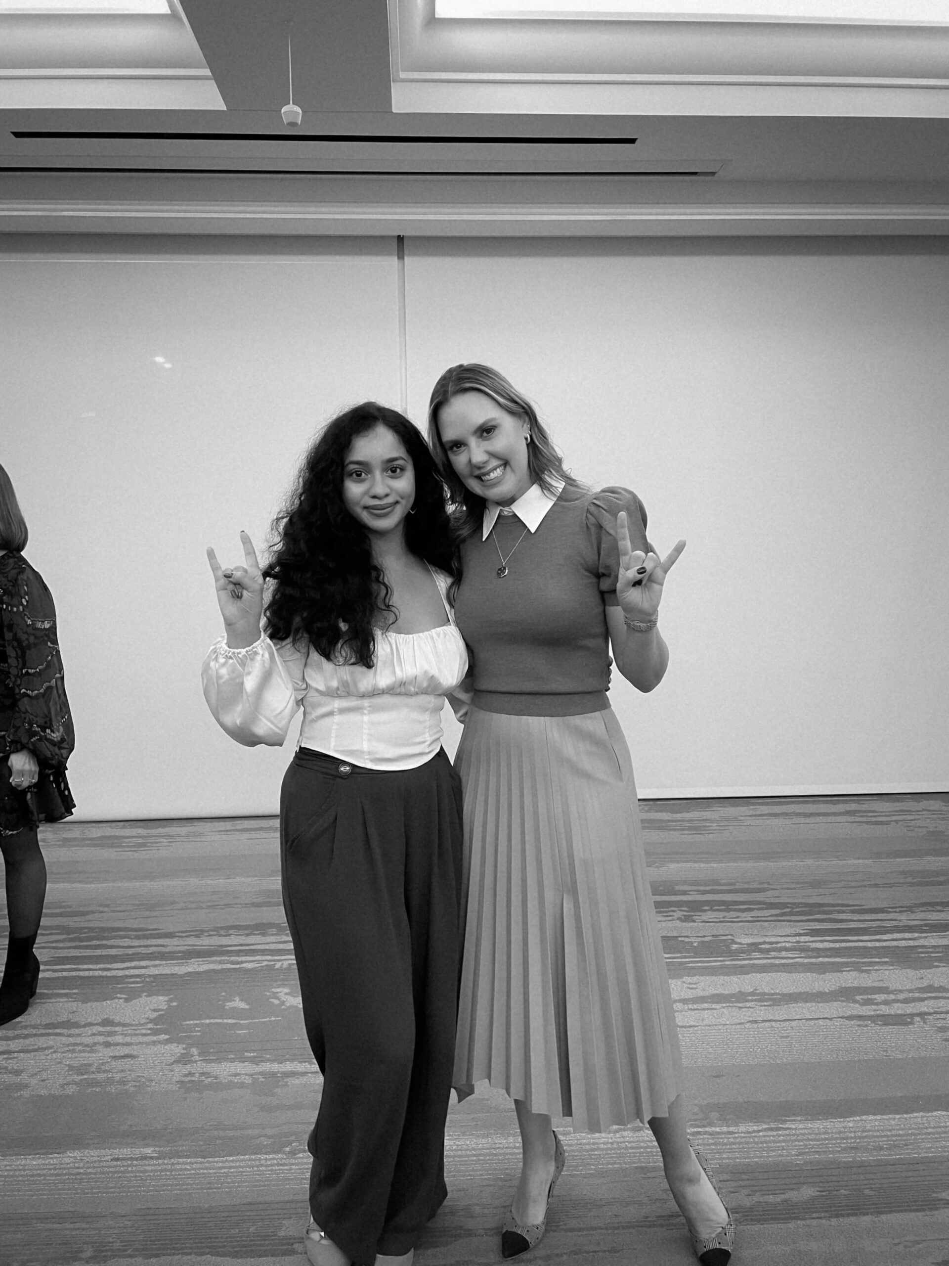 Style AI founder Yumna Ahmed with Kendra Scott
