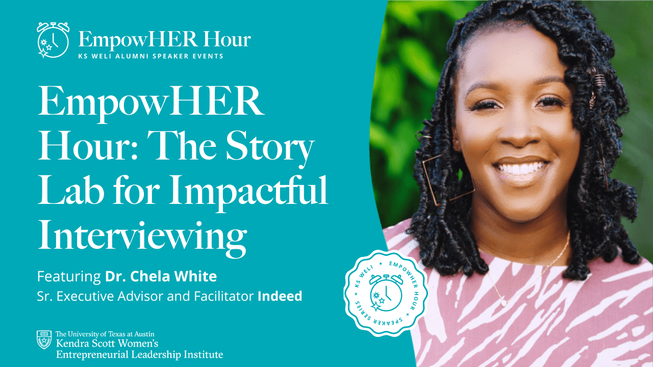 EmpowHER Hour: The Story Lab for Impactful Interviewing with Dr. Chela White